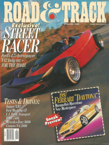ROAD & TRACK 1996 APR - MUSTANG GT, XJ12, INDIGO
